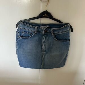 Denim mini Skirt